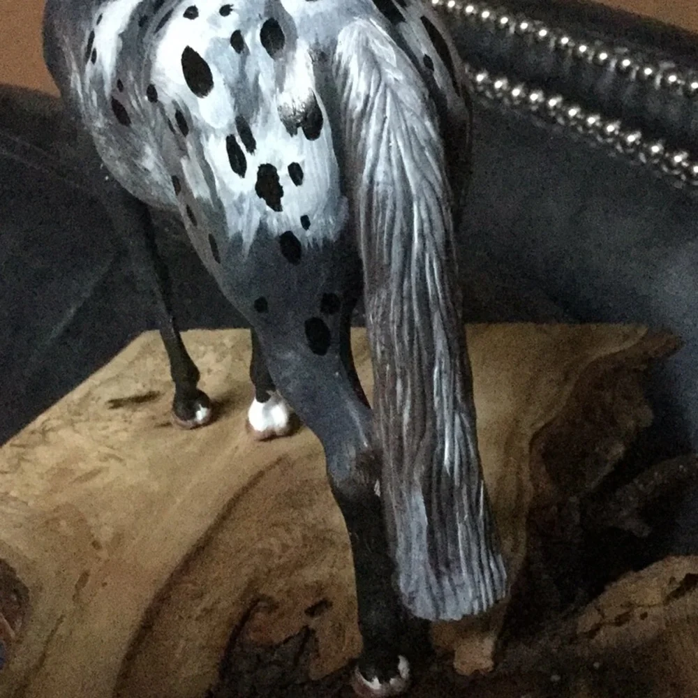 OOAK ARTISAN spotted pony  Breyer horse custom collectable equestrian  cowgirl - Picture 6 of 14